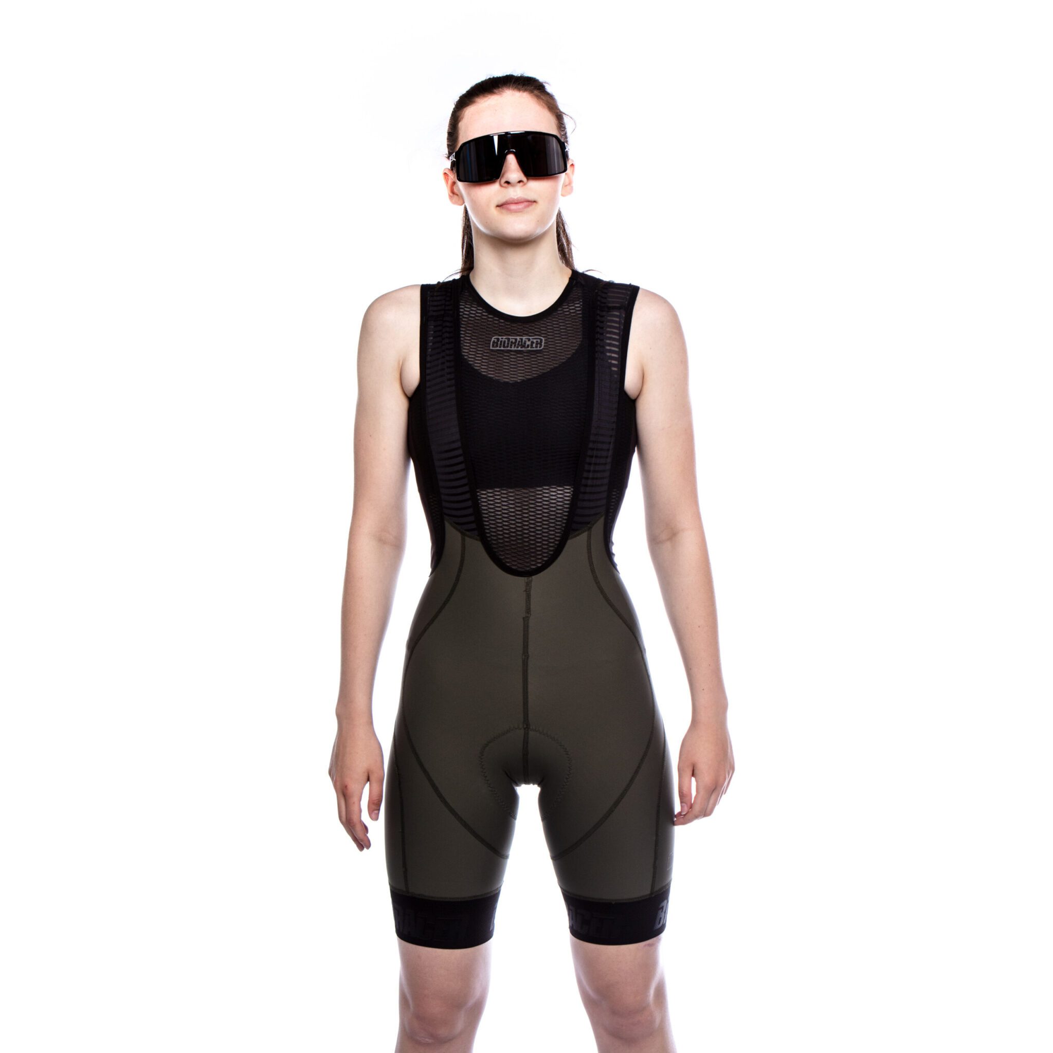 Icon Cargo Bibshorts Women Olive