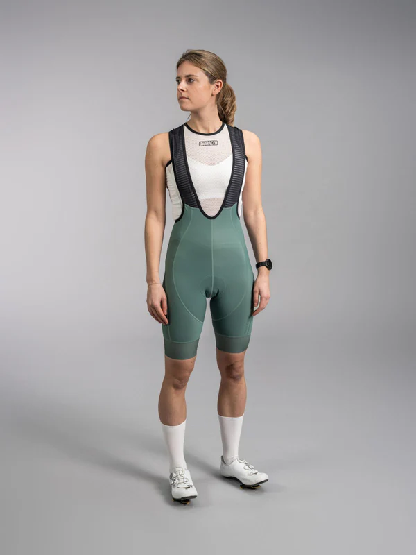 ICON BIBSHORTS WOMAN EVERGREEN