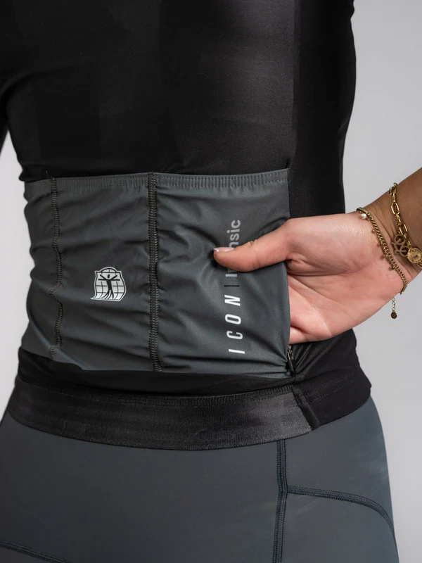 ICON JERSEY BLACK - ANTHRACITE WOMAN