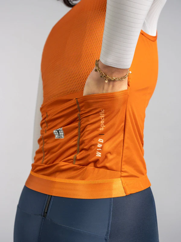CHALECO ICON WOMAN RUSTY OCHRE