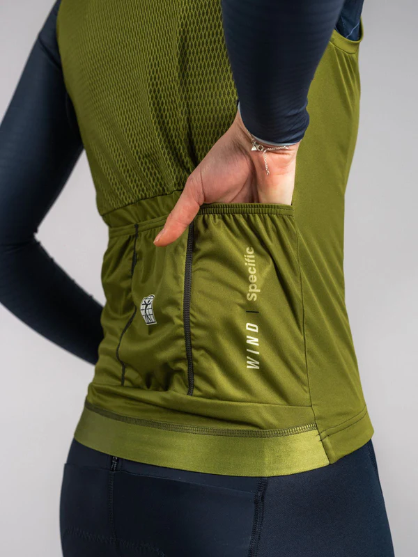 CHALECO ICON WOMAN THYME GREEN