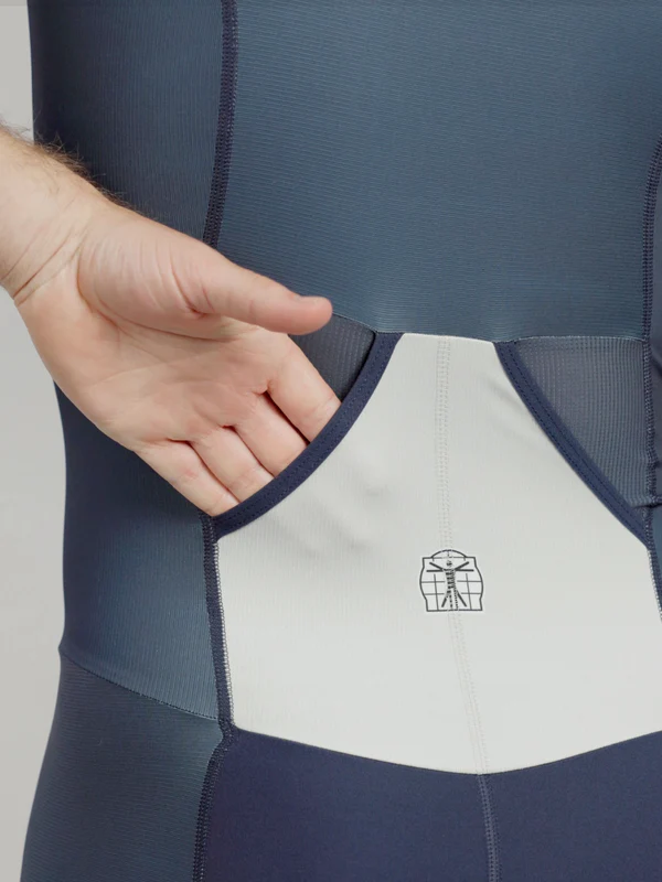 ENTERIZO ICON MANGA CORTA NAUTICA - COOL GREY