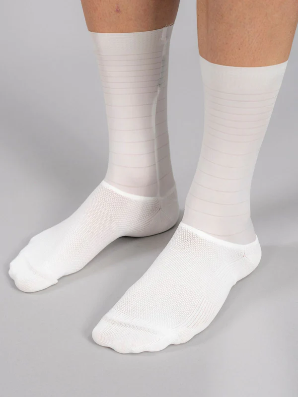 TechSocksWhite-Climawell MEDIAS TECH WHITE
