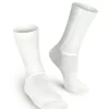 TechSocksWhite-PackshotFront MEDIAS TECH WHITE