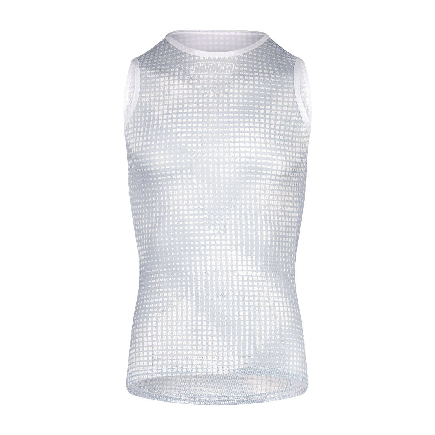 SLEEVELESS BREEZE BASE LAYER OP ART SKY GREY