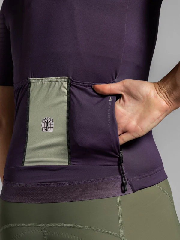 ICON JERSEY WOMAN DARK VIOLET