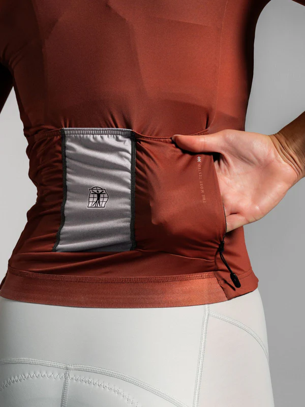 ICON JERSEY WOMAN TERRA COTTA