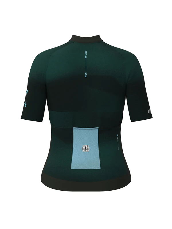 ICON JERSEY WOMAN EMERALD GREEN